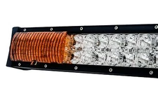 5" Amber Diffused Lens OZ-USA® Protective Cover for RGB & T Series LED Light bar