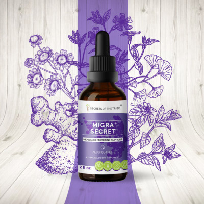 Secrets Of The Tribe Migra Secret Tincture Alcohol-FREE Extract