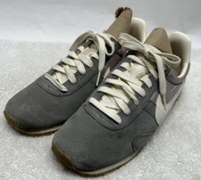 Nike Womens Size 9 Gray Pre Montreal Racer Suede Leather Sneaker Shoes