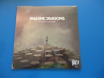Imagine Dragons Night Visions LP (2012) New Shrink Wrap Tear