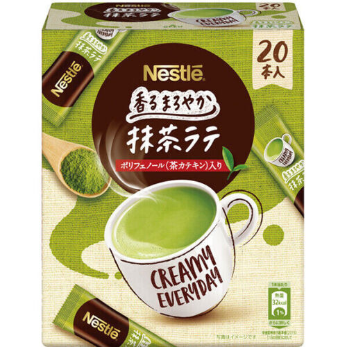 Nestle Mild Matcha Latte Powder 20 sticks from Japan - Picture 1 of 4