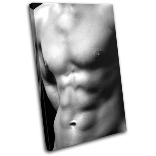 Muscle Gain Gym Man Sexy Erotic SINGLE Leinwand Kunst Bild drucken - Bild 1 von 1