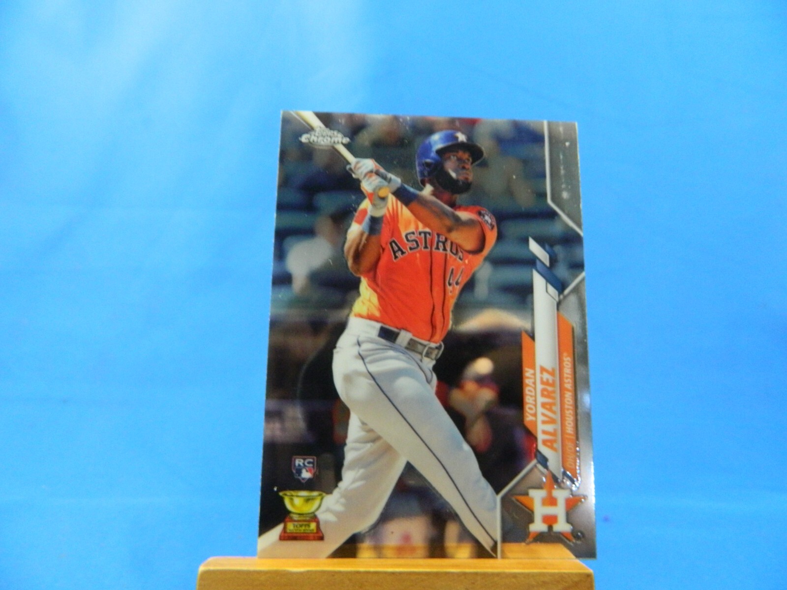 Yordan Alvarez Topps Chrome 2020 RC Rated Rookie #200