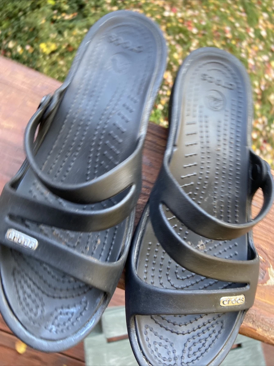 Crocs three straps hot sale