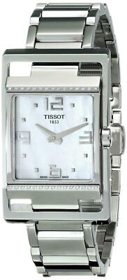 TISSOT T-Trend T032.309.11.117.01 Mother of Pearl Dial Diamond Ladies Watch $890