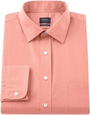 Arrow Men's Dress Shirt Wrinkle Free Classic Fit Spread-Collar Goldfish NWT