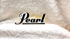 Pearl Drums Sticker Black 