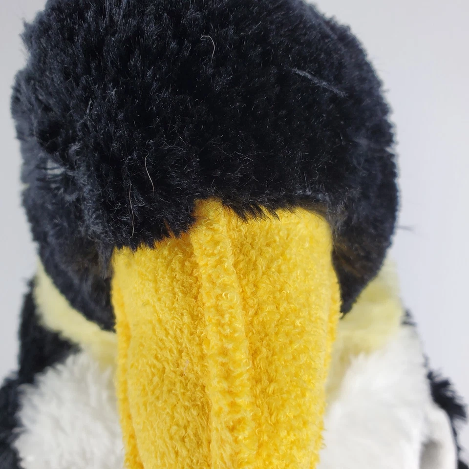 Adventure Planet Penguin 毛绒黑色白色填充动物 17 英寸超柔软 2013 — 第 4/4 张图片