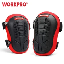 WORKPRO Knee Pads Adjustable With Heavy Duty Foam Padding and Gel Core Knee Pads