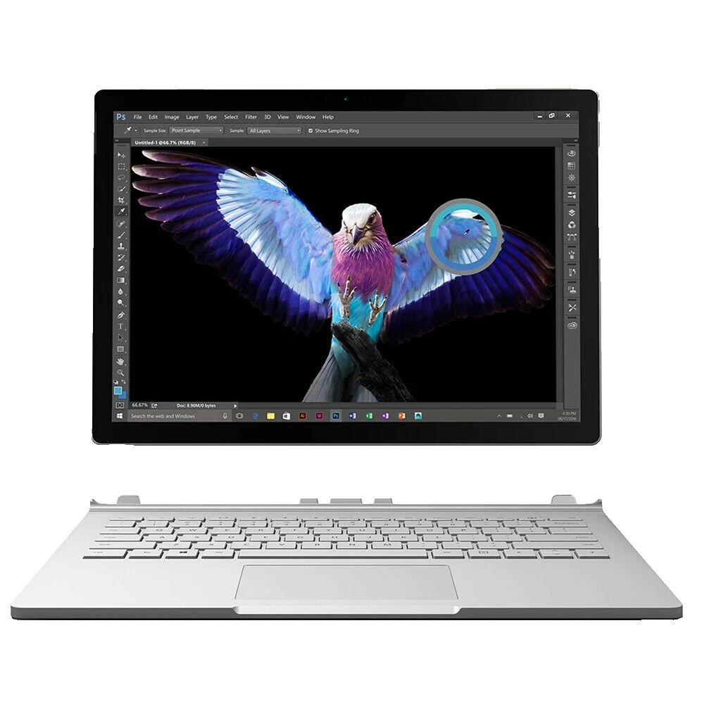 Microsoft Surface Book Intel Core i7 6th Gen. PC Laptops