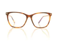 Tom Ford TF5762-B Tortoise 053 Plastic Optical Eyeglasses Frame 55-15-140 TF RX