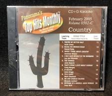 0502-C February 2005 COUNTRY TOP HITS MONTHLY KARAOKE CDG