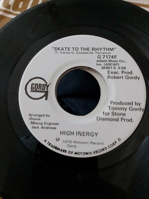High Inergy - Skate to Rhythm Demo MOTOWN  GORDY US 45 both sides same N.MINT 