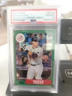 2017 Aaron Judge Topps Silver Pack Green Yankees #87-AJ Rookie PSA 10 #/150