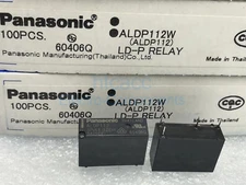 Panasonic ALDP112 ALDP112W 12VDC 5A 4Pins SPST-NO Electromechanical Relay 10PCS