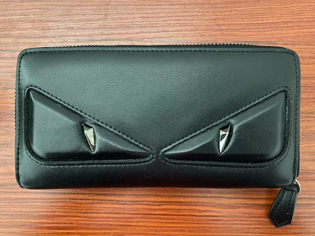 fendi zip around wallet