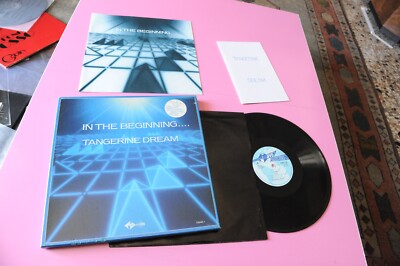 TANGERINE DREAM ATM BOX 6 LP + BUCH UND EINLAGE UND AUFKLEBER EX ! TOP KOMPLETT