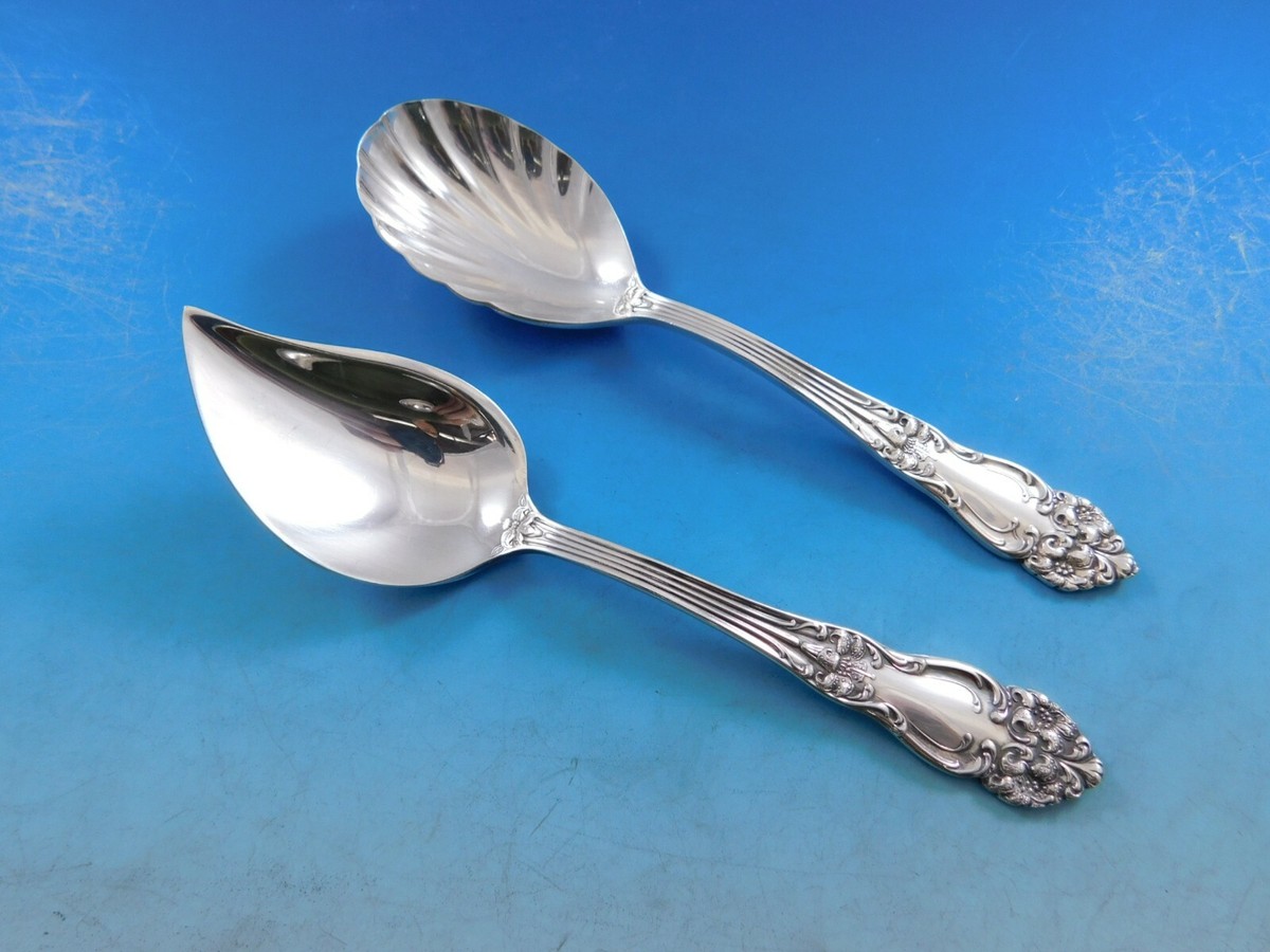 Tiger Lily Festivity by Reed & Barton Silverplate Flatware Set 12