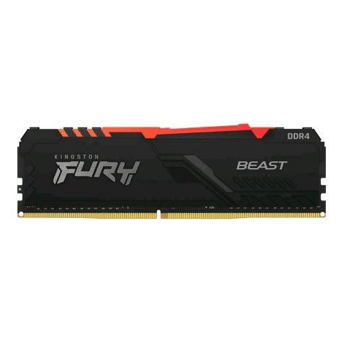 KINGSTON FURY BEAST RGB 8GB DDR4 30600MHz CL17