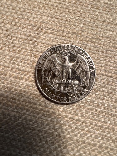 1967 quarter ..Silver with Black background - Picture 5 of 5