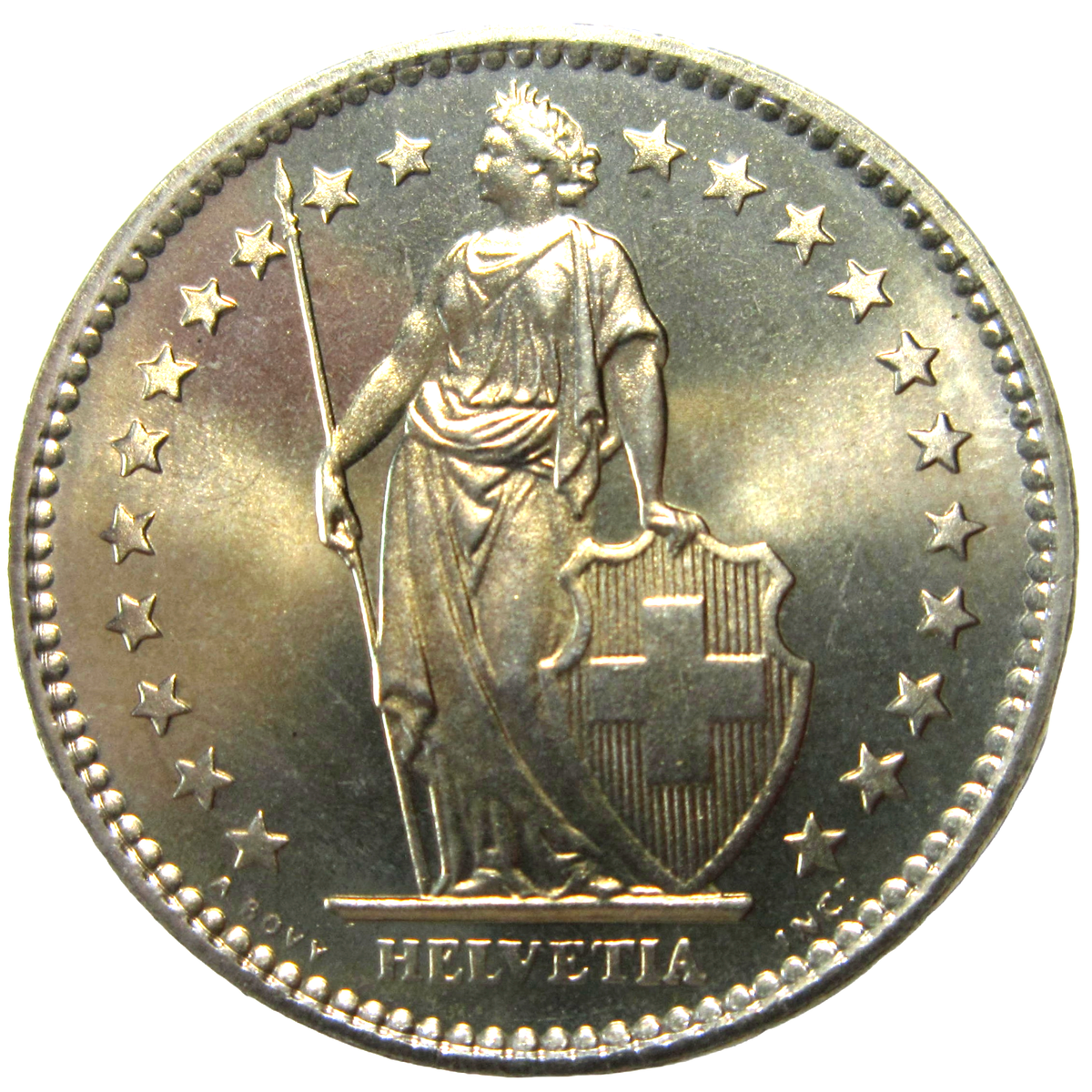 SWITZERLAND. PROOF 2 FRANCS, 1981. | eBay