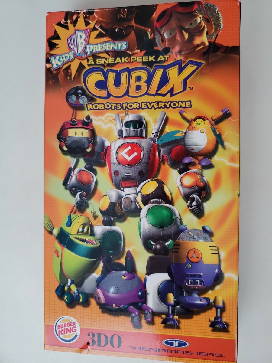 Cubix: (VHS, 2001) Robots for Everyone Sneak Peek - Burger King