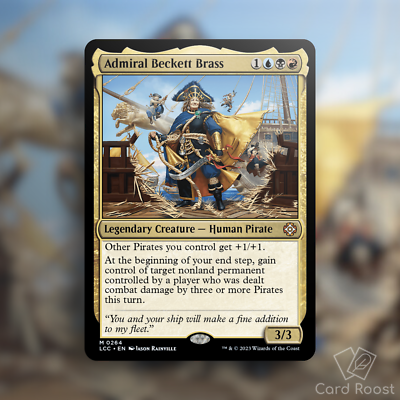 MTG Magic Admiral Beckett Brass 0264 Commander: The Lost Caverns of Ixalan  LCC | eBay