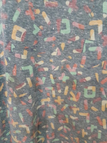 LulaRoe Classic Tee Size Large Womens Geometrical Preowned - Picture 2 of 7