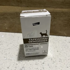 Elanco Tapeworm Dewormer Cat 3 Ct 00