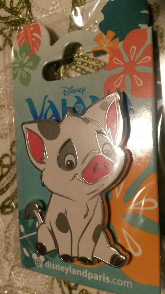 Nuevo Pua 2019 y Pua and Hei Hei 2016 Vaiana Disney Land Paris Dlp 2 prendedores Foto 4 de 4