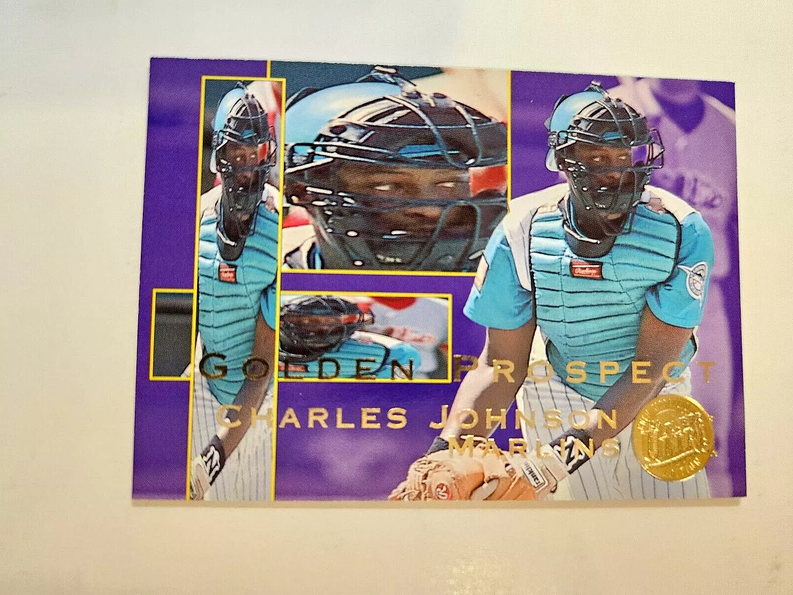 Charles Johnson trading card