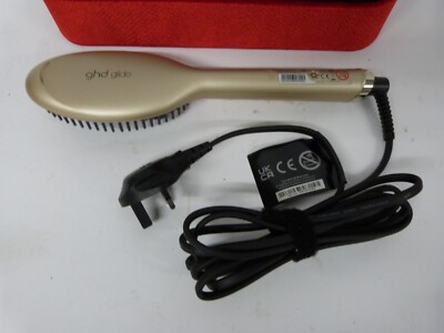 GHD Glide Hot Brush in Champagne Gold