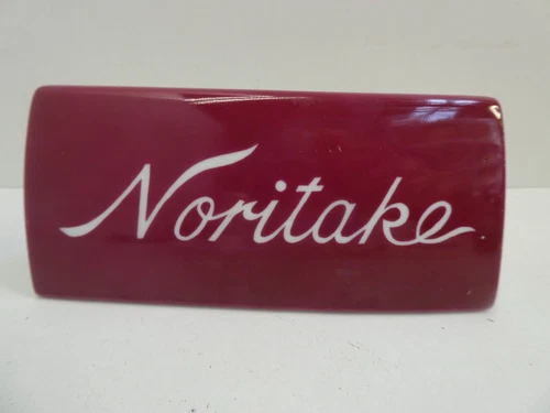 VINTAGE NORITAKE PORCELAIN CHINA SHOP POS CABINET SIGN DISPLAY STORE COUNTER