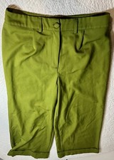 Nasty Gal Green Wide Leg Dress Pants Size 8 Business Casual Funky Chic Classic