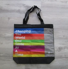 Rainbow Eco Reusable Shopping Tote Bag ~~Changing The World One Smile At A Time