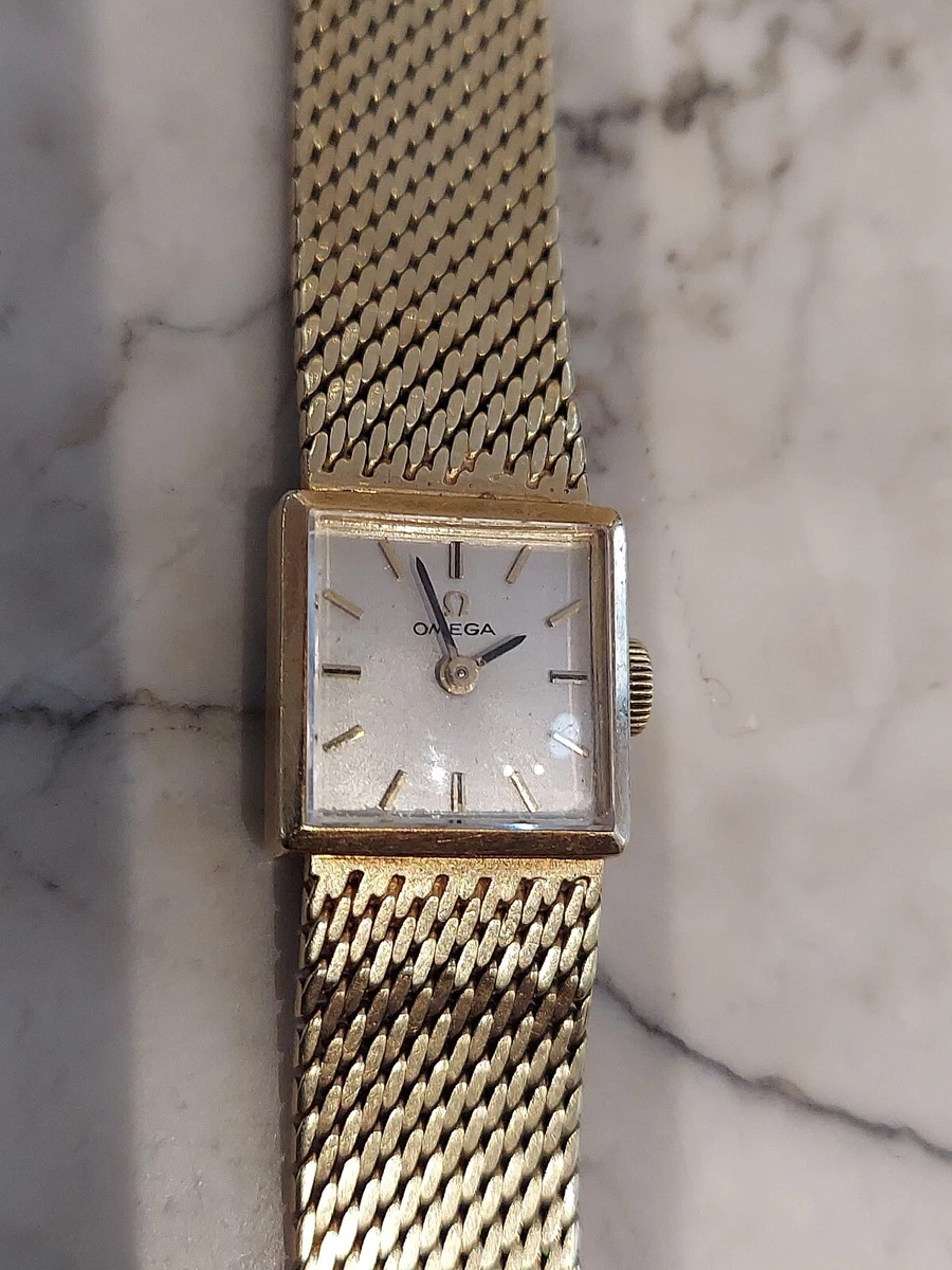 Omega 14k white gold ladies watch vintage new arrivals