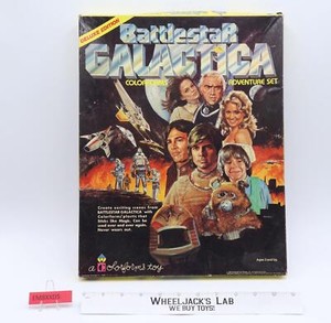 Battlestar Galactica Deluxe Edition Adventure Set Colorforms 1978 Vintage