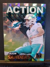 Jason Sanders 2021 Panini Donruss Football Action All Pros Insert #AP10 Dolphins