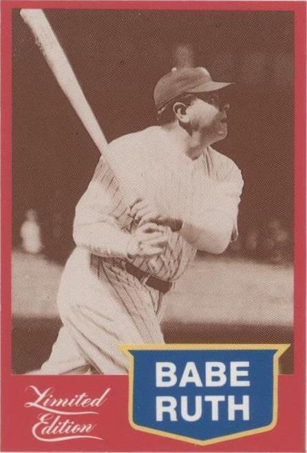 babe ruth limited edition card worth Amazon.com: Babe Ruth New York Yankees Lot of 2 Baseball Cards :  Collectibles & Fine Art