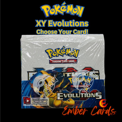 Pokemon XY Evolutions Choose Your Card! 2016 NM/LP