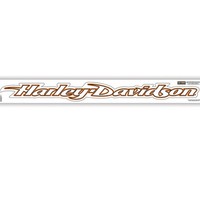 Harley Davidson Schriftzug Text Logo HD Aufkleber Scheibe Decal Sticker 5 X 54