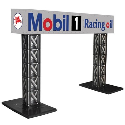 Real Racing Models   Gantry Sign ''MOBIL 1 RACING'' 1/32 scale slot car building