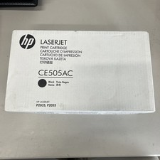 HP Black Ink Toner Print Cartridge CE505AC New Sealed