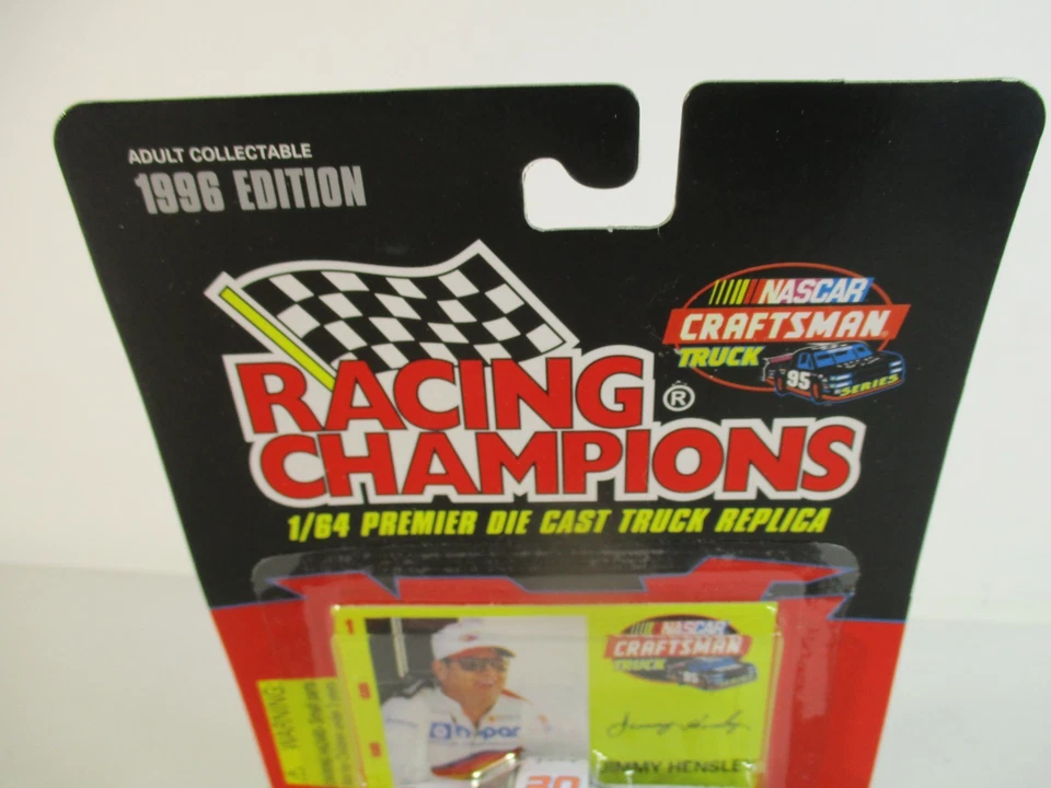 RACING CHAMPIONS 1996 SUPER TRUCK SERIES DIE-CAST 1/64 SCALE JIMMY HENSLEY - Image 4 of 4