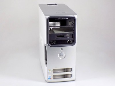 Dell Dimension 5100 Retro Vintage BTX Midi-Tower Computer Gehäuse Weiß
