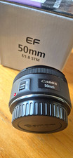 Canon EF 50mm f/1.8 STM Standard Lens for Canon EF, Auto & Manual Focus