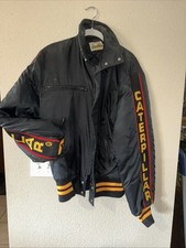 Vintage CAT Caterpillar Dealership Jacket Tonkin Inc 1980 s Racing Size S