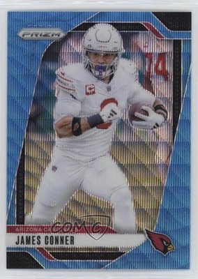 2024 Panini Prizm Blue Wave Prizm 149/230 James Conner #2 3s8