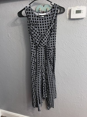 Womens Blue Sleeveless Maternity Dress Size Small Motherhood