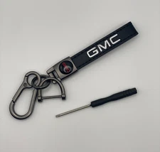 GMC Genuine Leather Keychain For Sierra Yukon Terrain XL US Seller Free Shipping